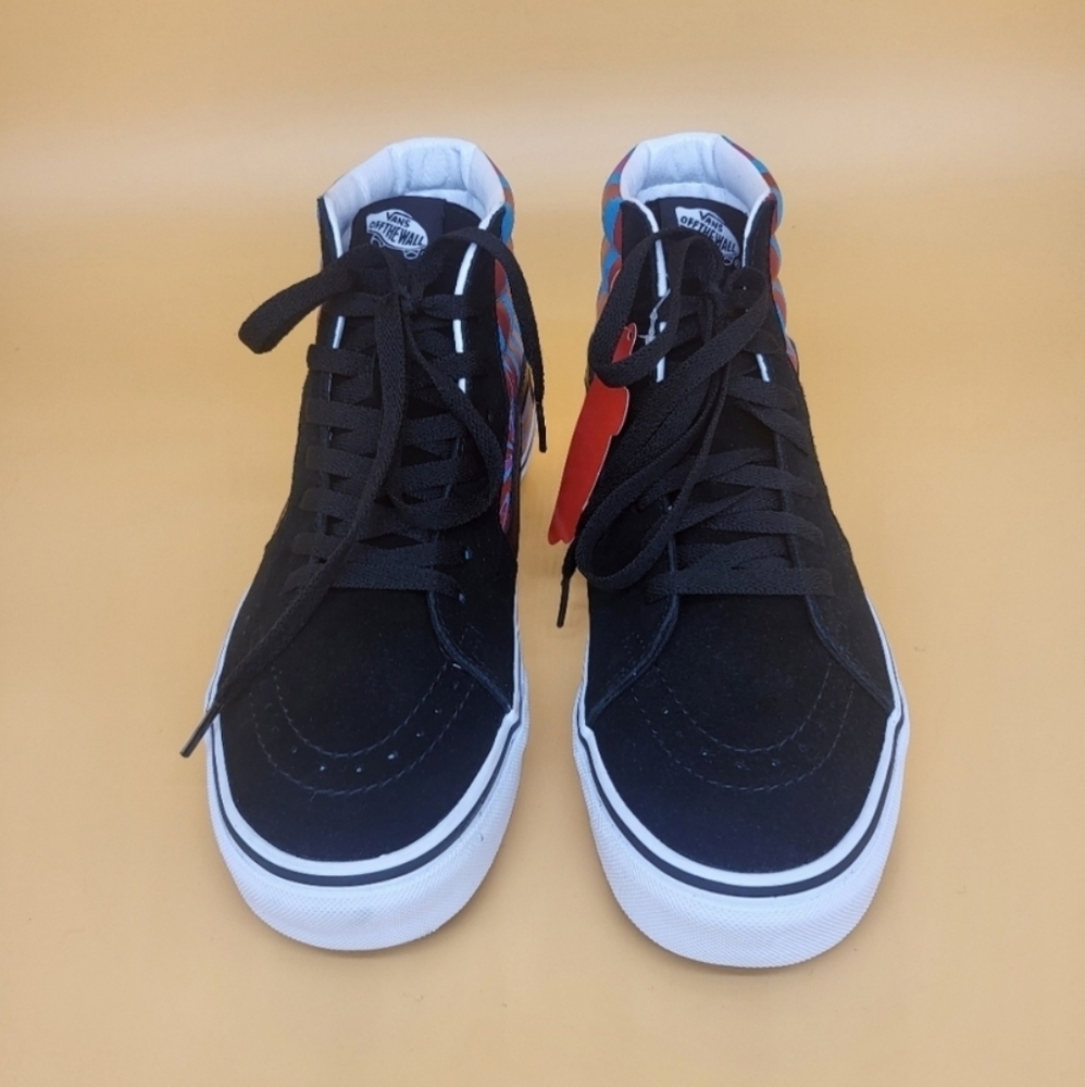 New Vans Retro Mart SK8 Hi Shoes Women's Size 10.5 - Picture 2 of 7